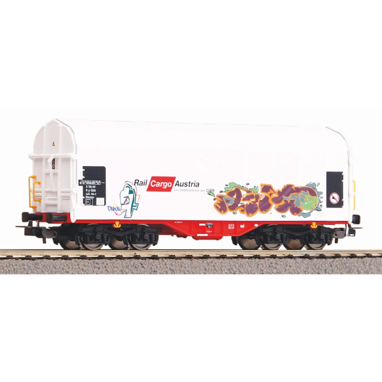 Wagon towarowy z plandeką (Graffiti) Piko 58982 H0